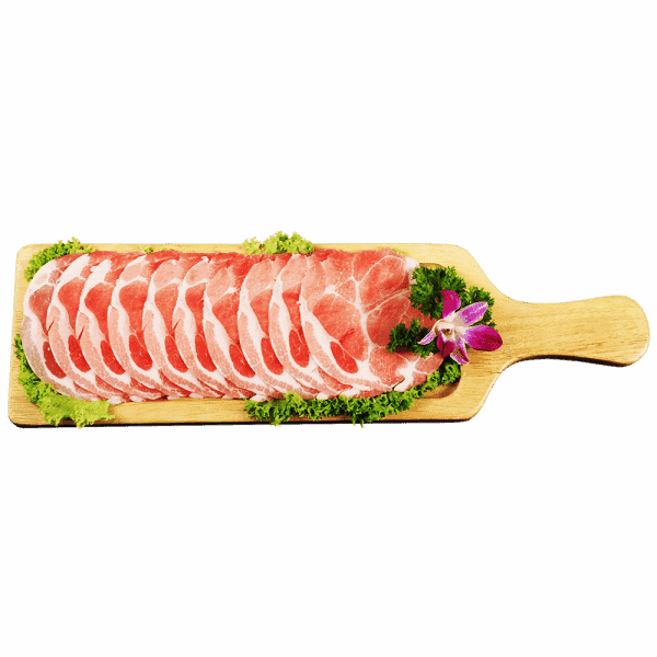 一碟一味 外卖火锅 0006 猪梅花肉