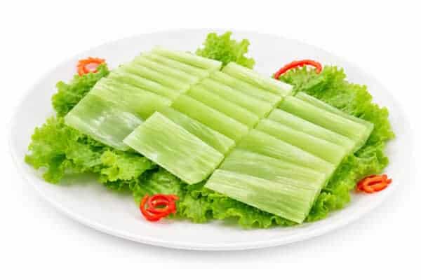 green bamboo shoot